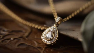 Pendentif en or personnalisable